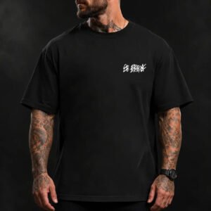 White UFC Freedom 250 T-Shirt Model