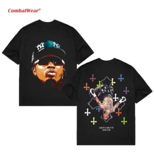 Tank Davis Shirt with front and back Gervonta Davis boxing artwork