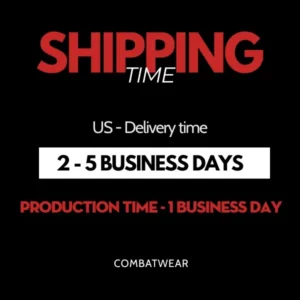 Shipping time for Combatwears