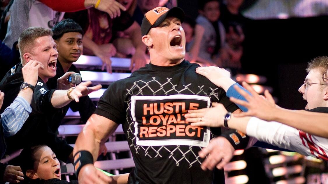 John Cena makes his surprise return at the 2008 Royal Rumble