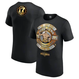john cena 17 time champion shirt