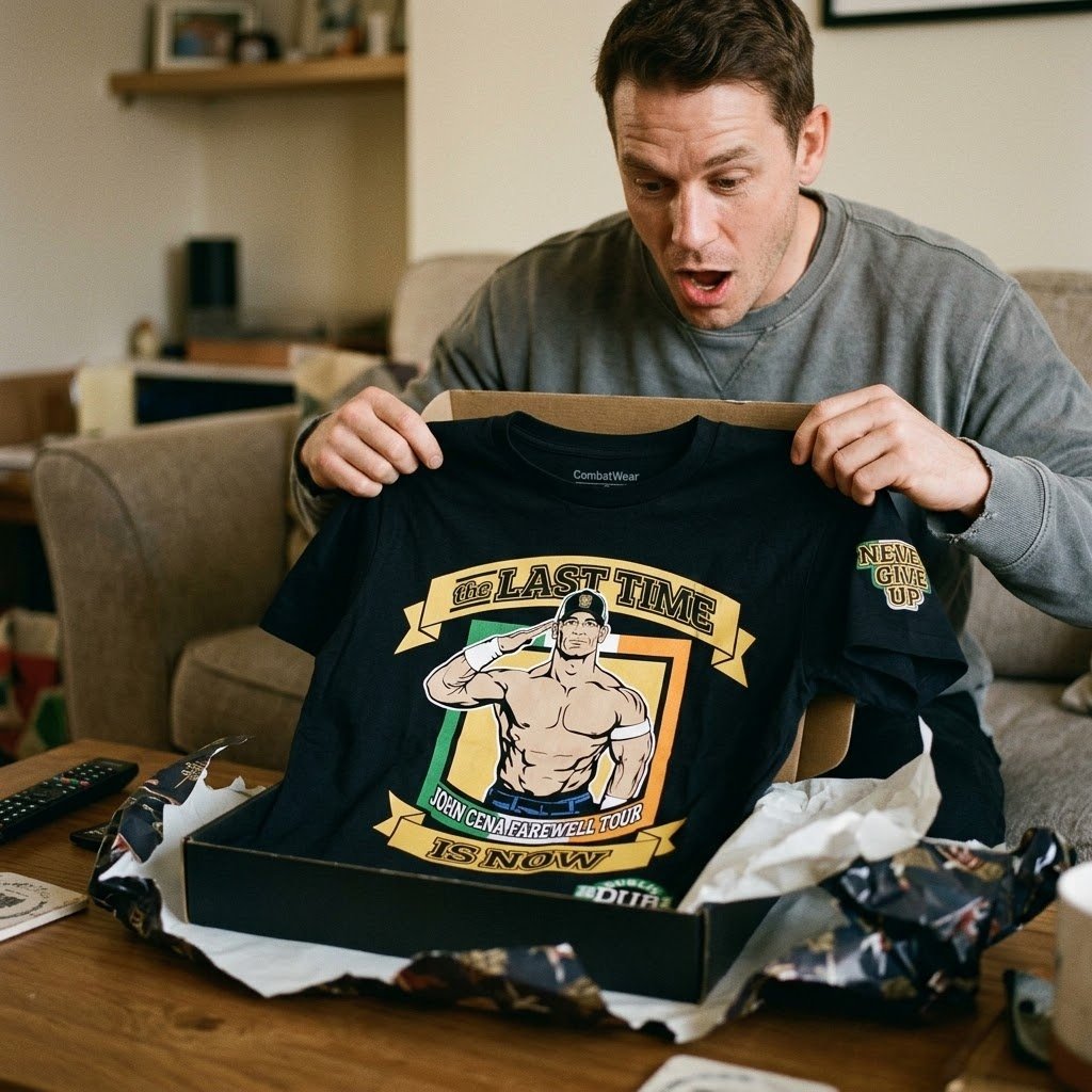 John Cena Dublin Shirt The Last Time Is Now farewell print