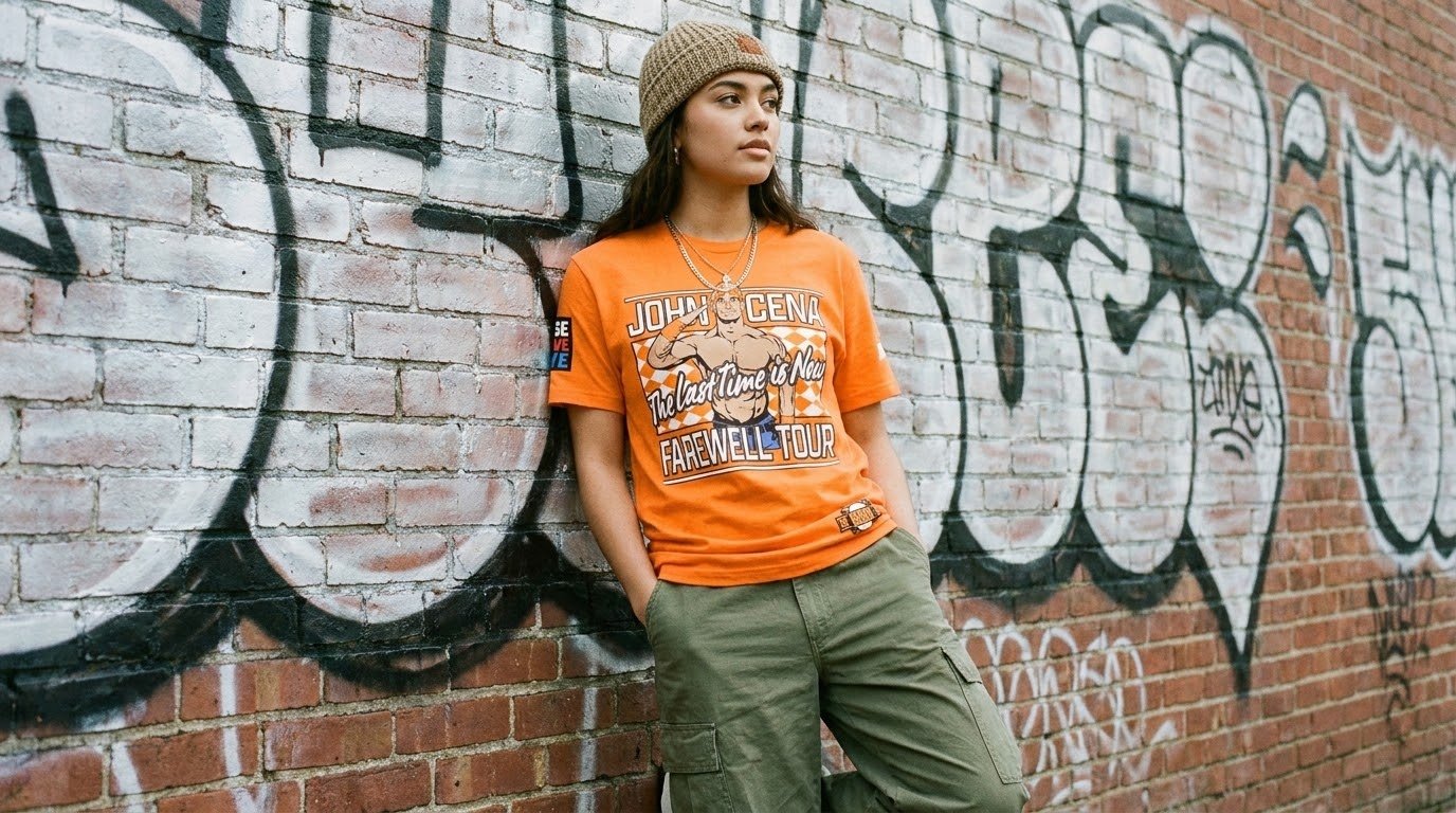 John Cena Knoxville shirt styled as bold streetwear.