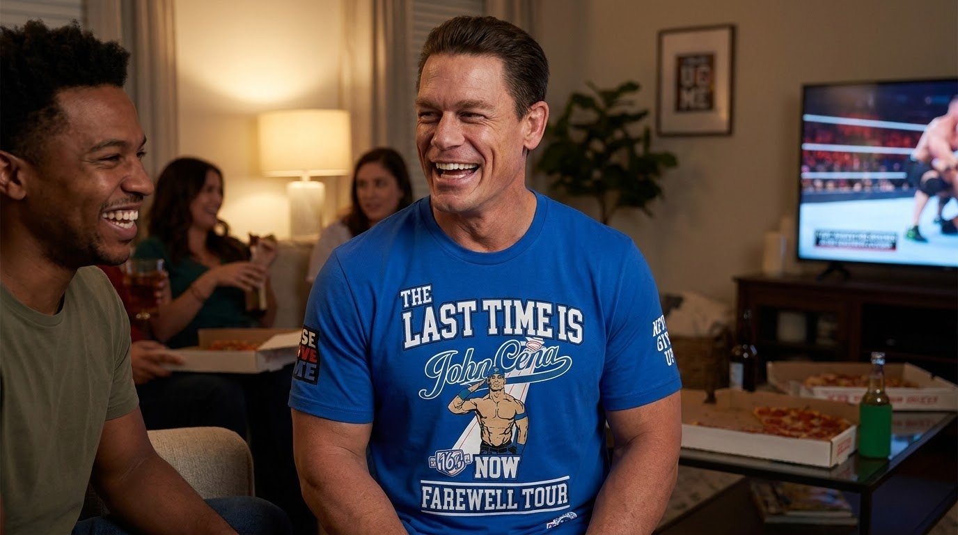 John Cena Los Angeles Shirt The Last Time Is Now artwork