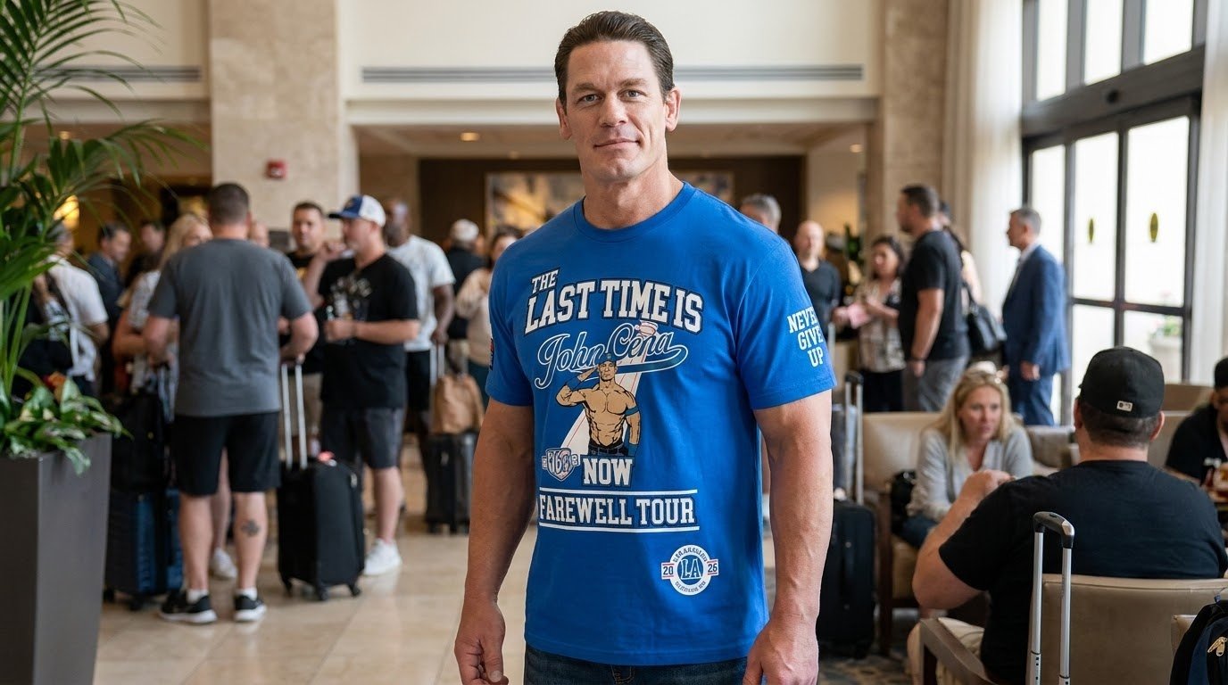 John Cena Los Angeles Shirt You Can't See Me back graphic