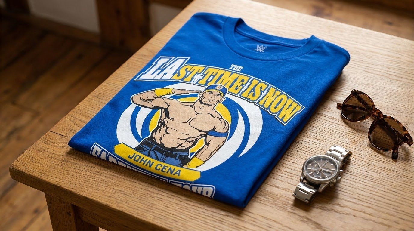 John Cena Money in the Bank Shirt farewell event product view