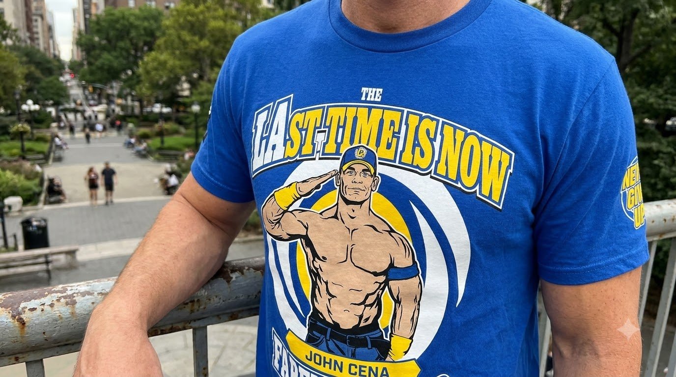John Cena Money in the Bank Shirt The Last Time Is Now front artwork