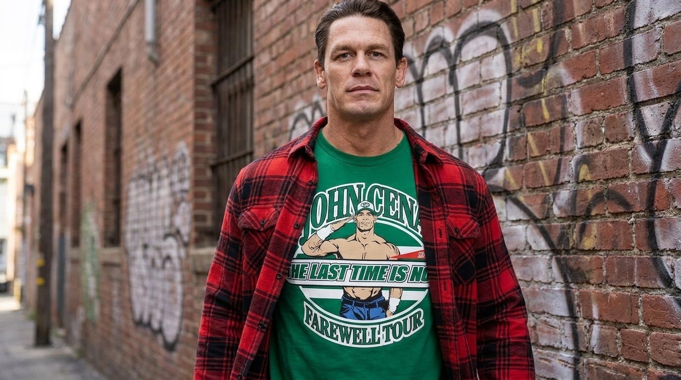 John Cena New Jersey Shirt You Can’t See Me-inspired back artwork