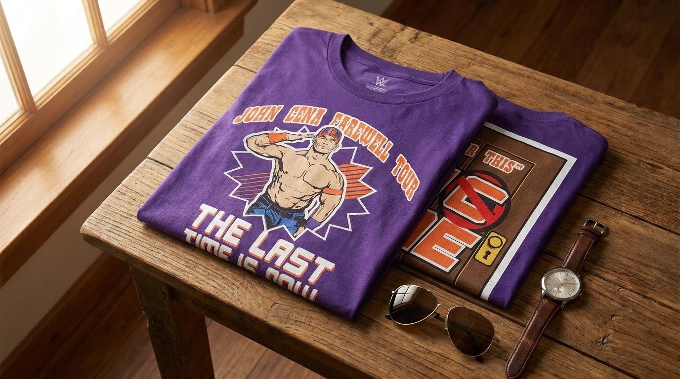 John Cena Phoenix Shirt purple Farewell Tour front design