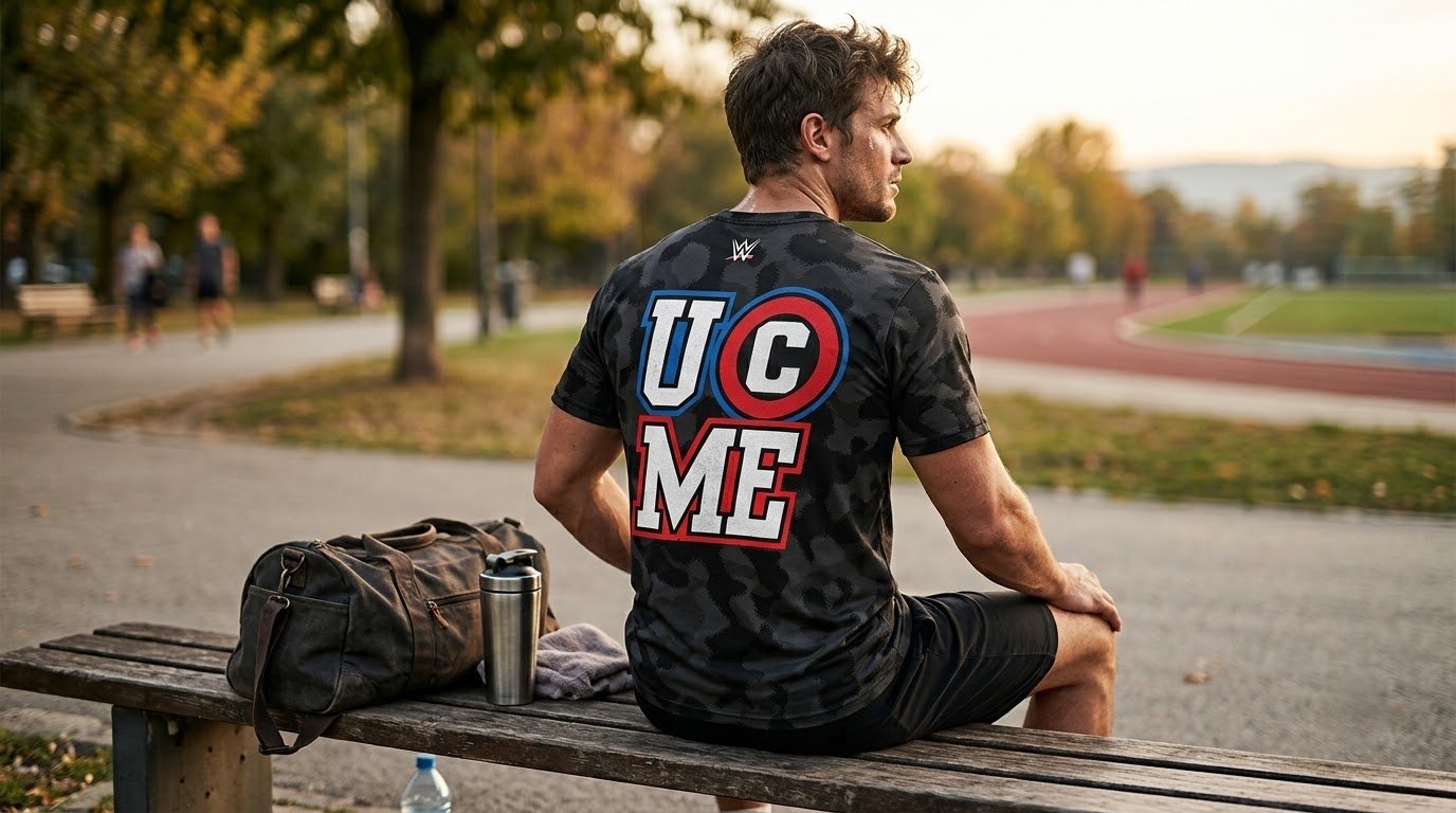 John Cena Shirt Never Give Up U C Me back graphic