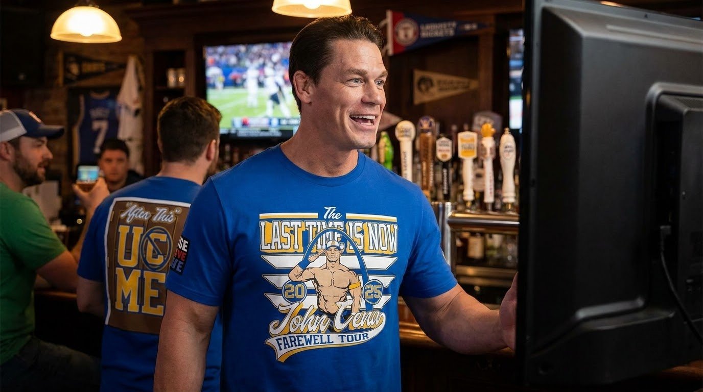John Cena St Louis Shirt back After This and U C Me graphic