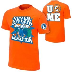 John Cena never give up t shirt