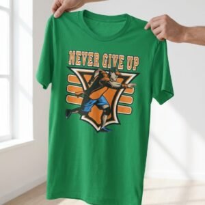 Never Give Up John Cena Shirt alternate gift idea graphic