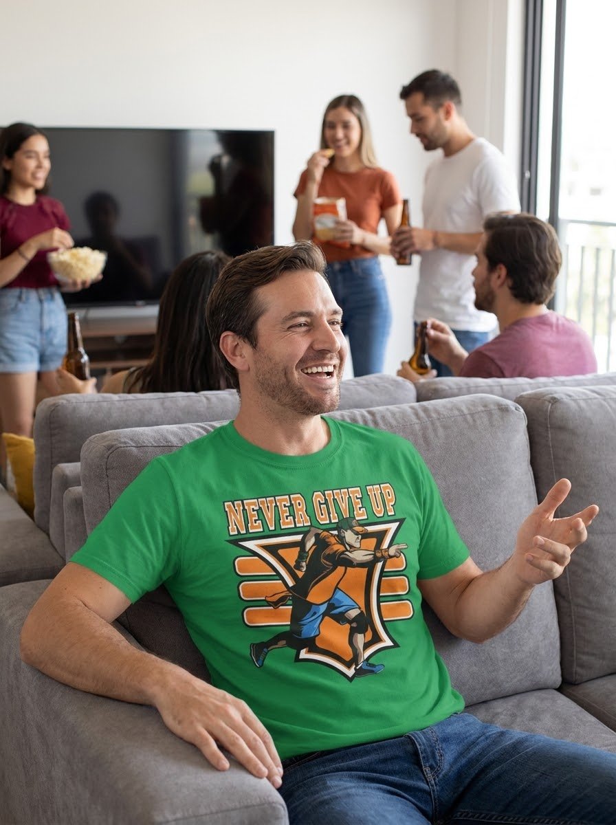 Never Give Up John Cena Shirt watch party fanwear