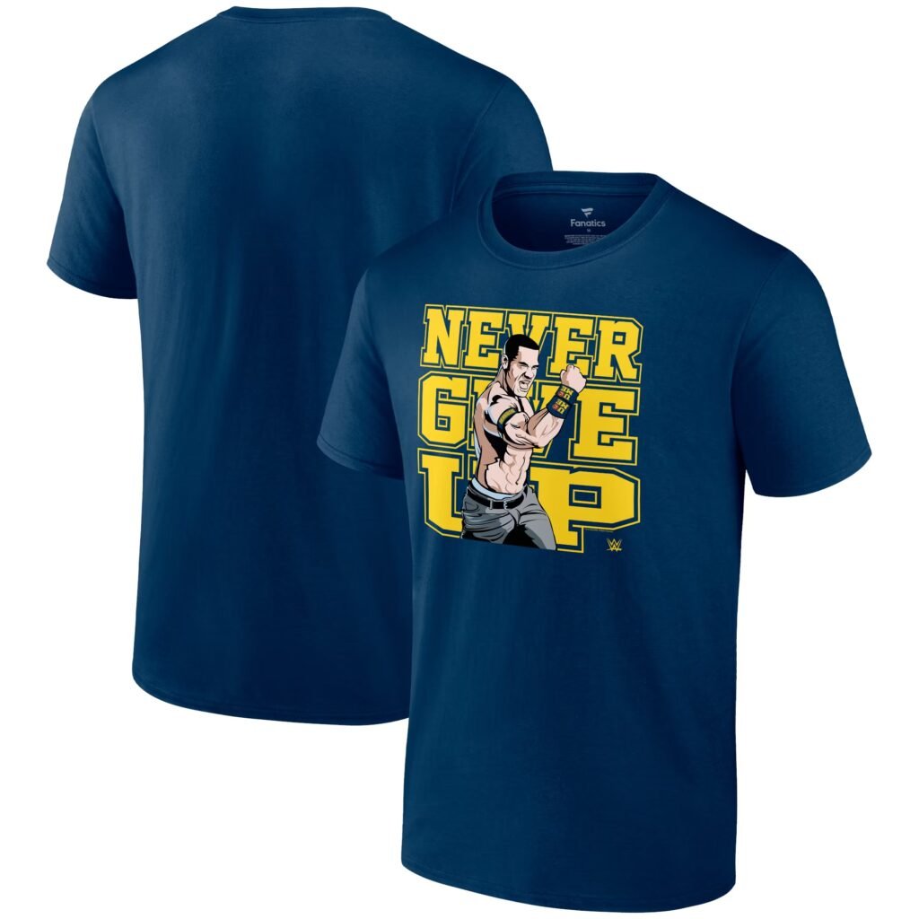 WWE John Cena Never Give Up T Shirt