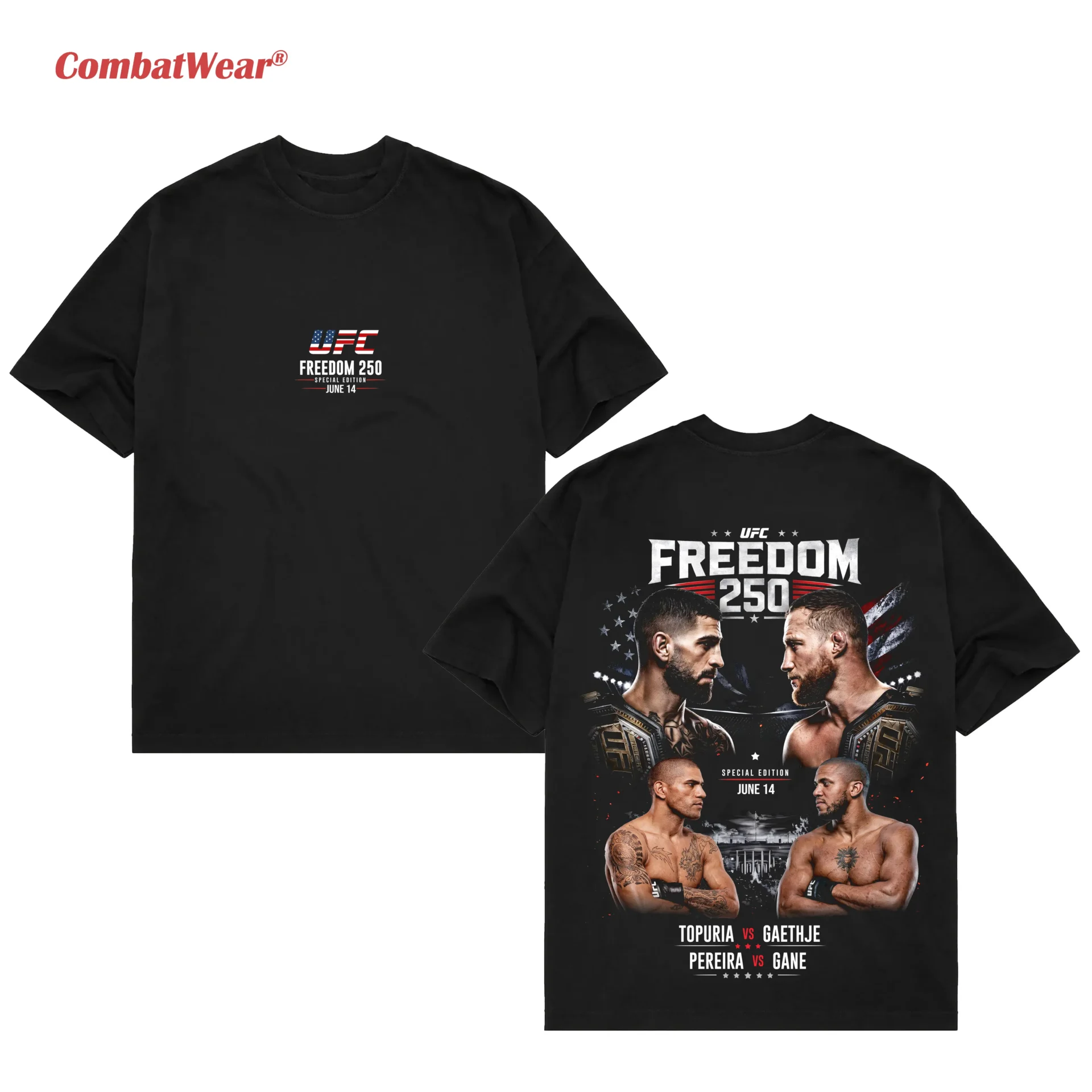 Special Edition UFC Freedom 250 T-Shirt main product image