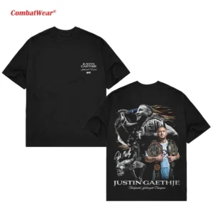 Men's UFC Black Justin Gaethje Year Of The Patriot T-Shirt main product image