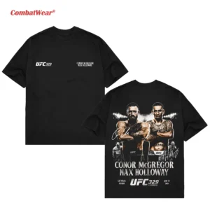 Men's Black UFC 329: McGregor Vs. Holloway 2 Matchup T-Shirt main product image