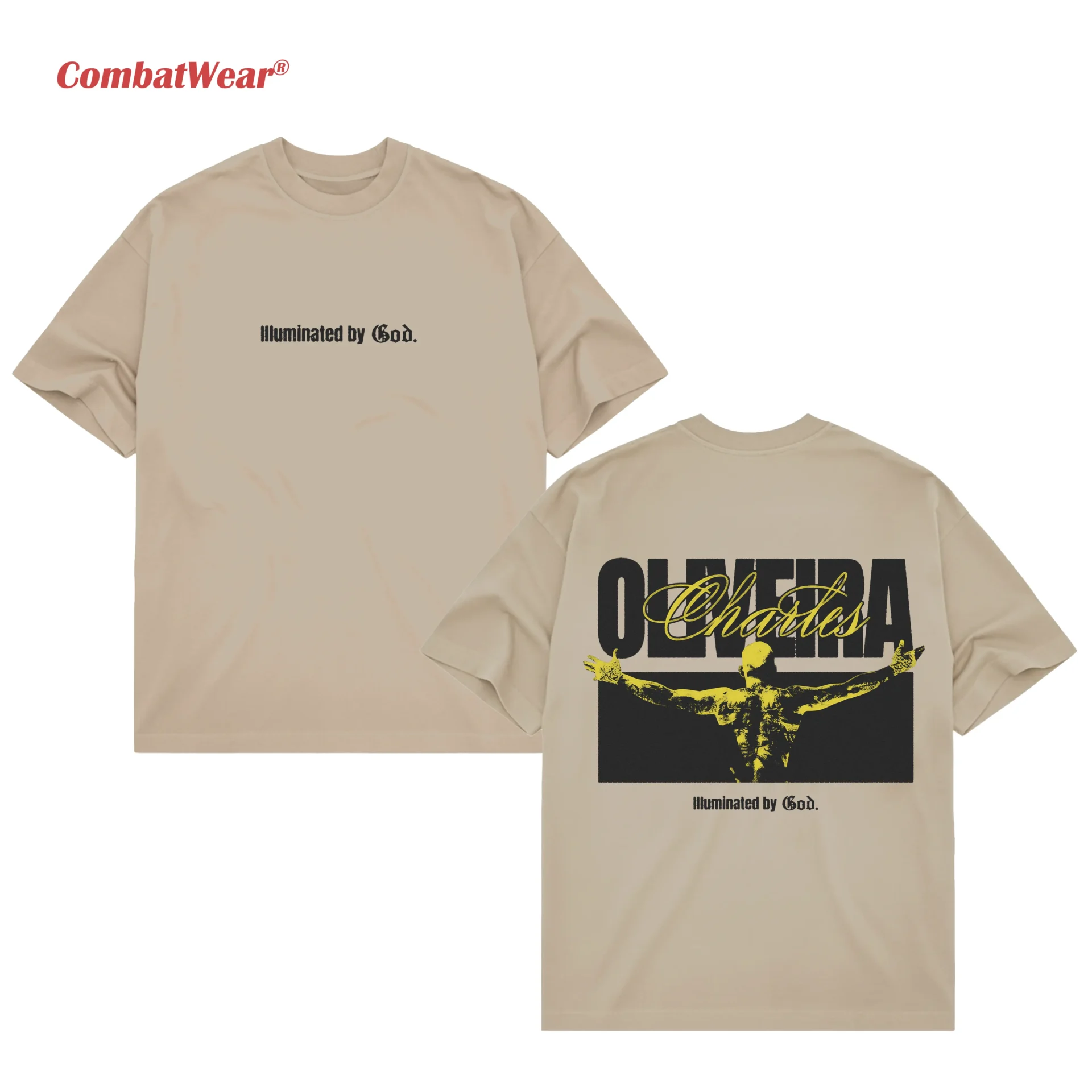 Charles Oliveira Illuminated By God Tee main product image