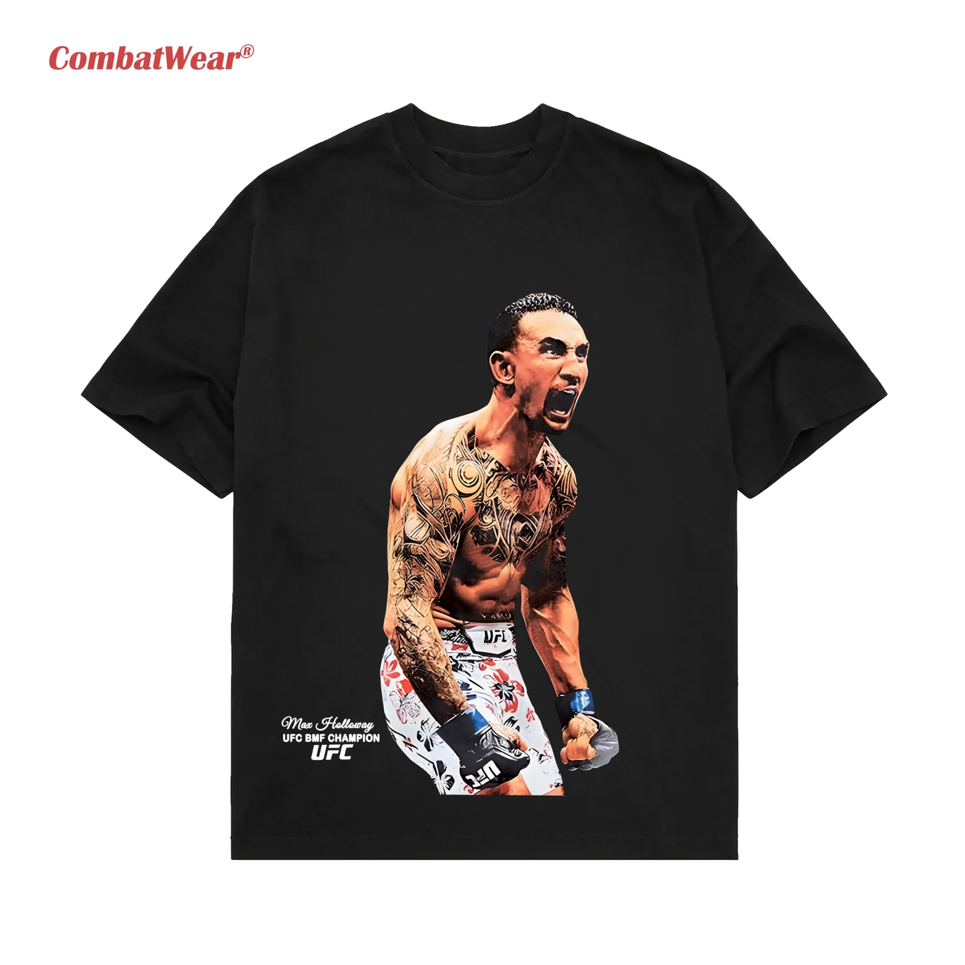 Max Holloway BMF Champion graphic UFC shirt