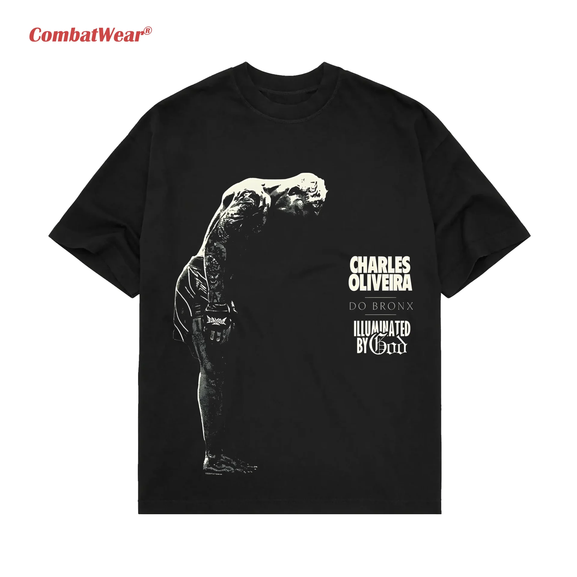 Charles Oliveira The Bow black UFC fighter graphic tee