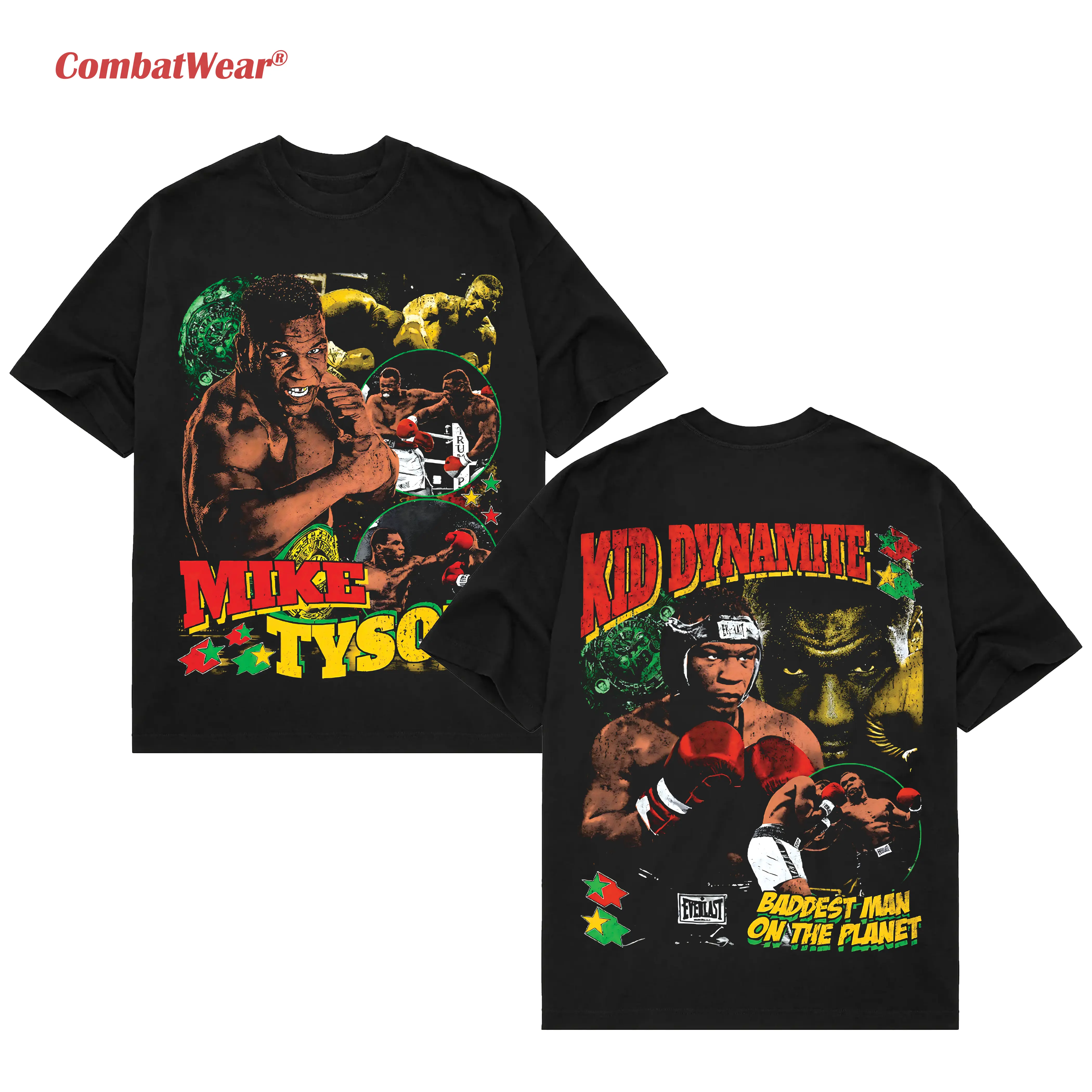 Mike Tyson 90's Vintage Style Tee main product image