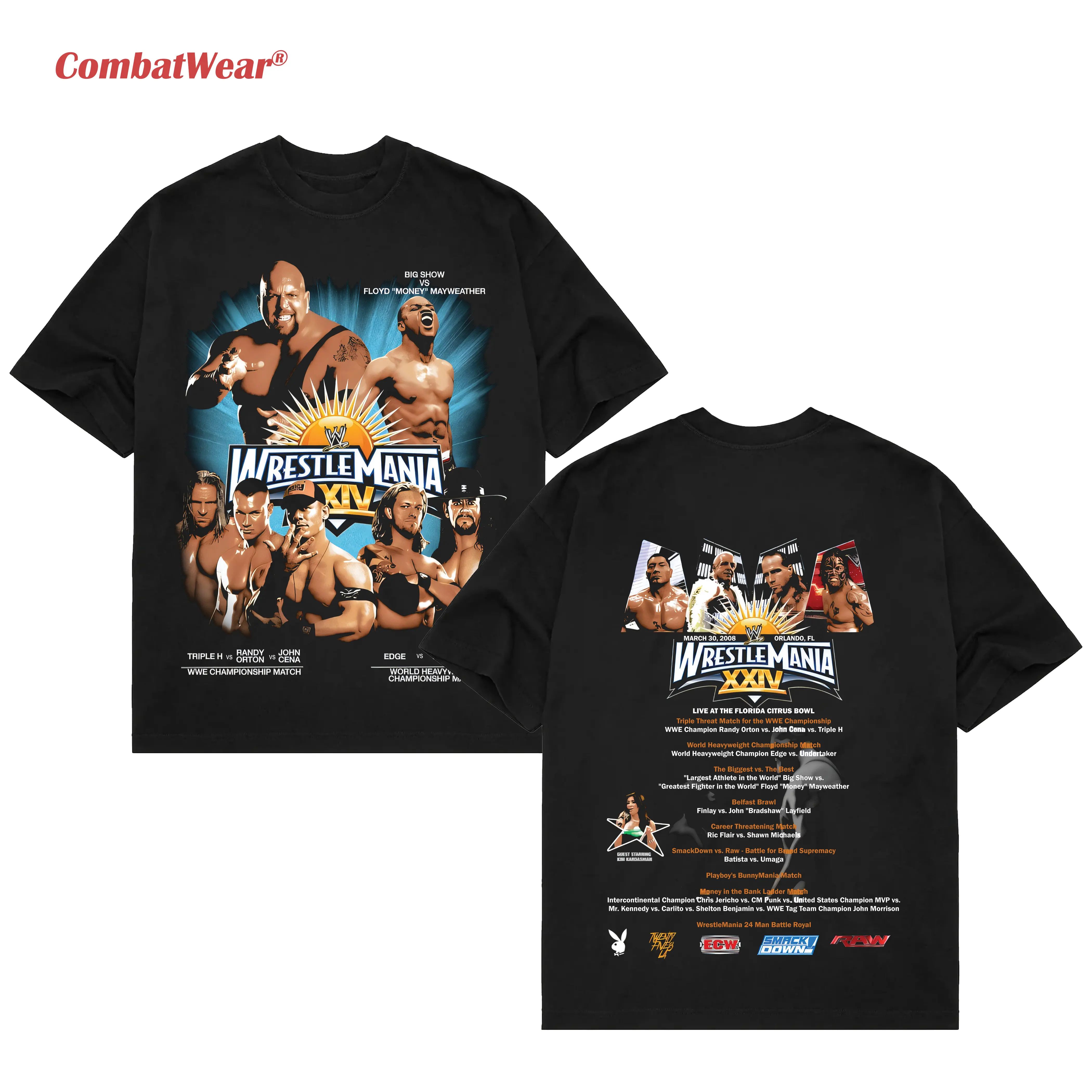 Wrestlemania 24 Tee main product image
