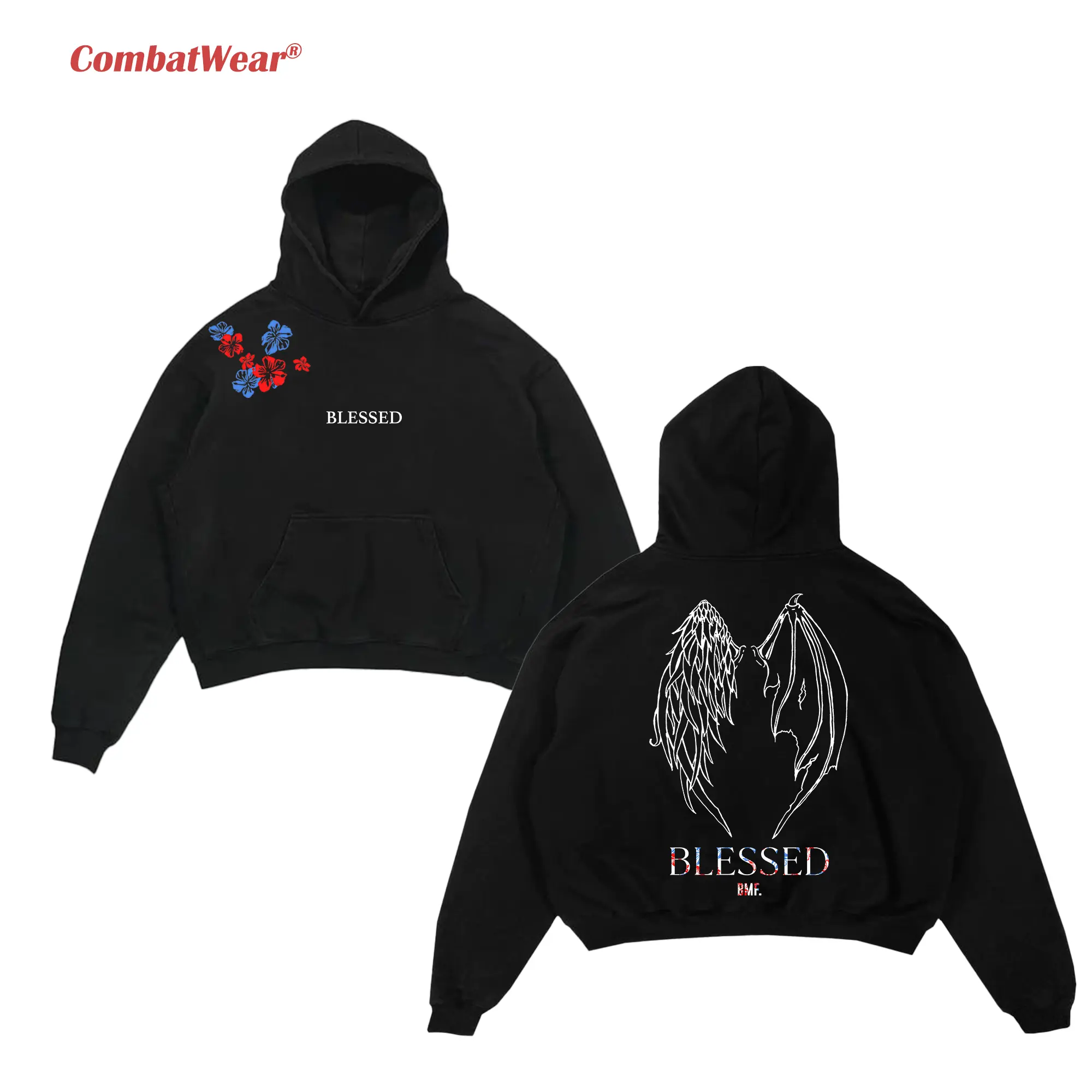Max Holloway Blessed Wings Hoodie main product image