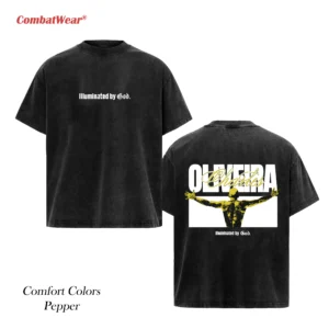 Comfort Colors Charles Oliveira Illuminated By God Tee gallery image 2