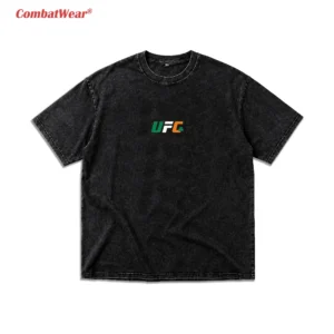 Men's UFC 329 Black Conor McGregor Washed T-Shirt gallery image 2