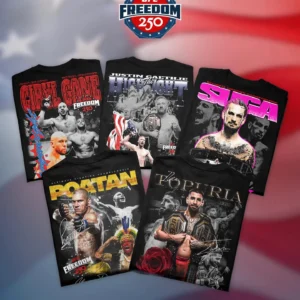[collections] UFC Fighters UFC Freedom 250 T-Shirt gallery image 2