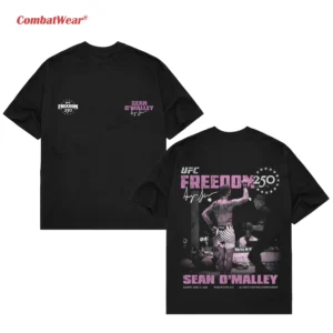 Men's Black Sean O'Malley UFC Freedom 250 Salute T-Shirt gallery image 2