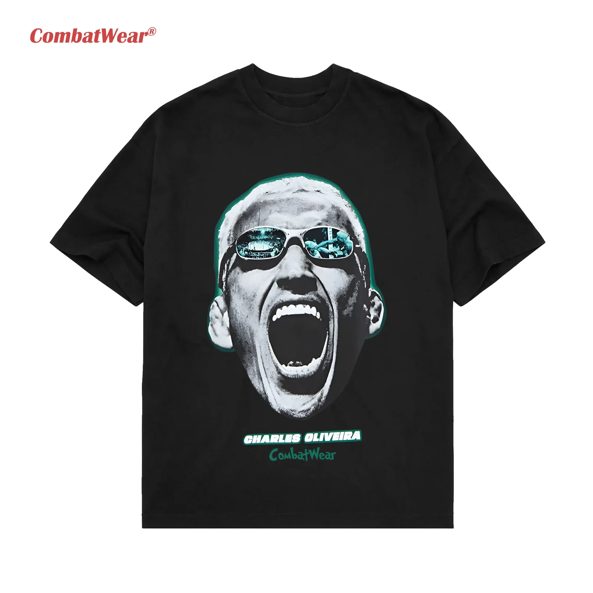 Men's UFC Charles Oliveira Oversized T-Shirt gallery image 2