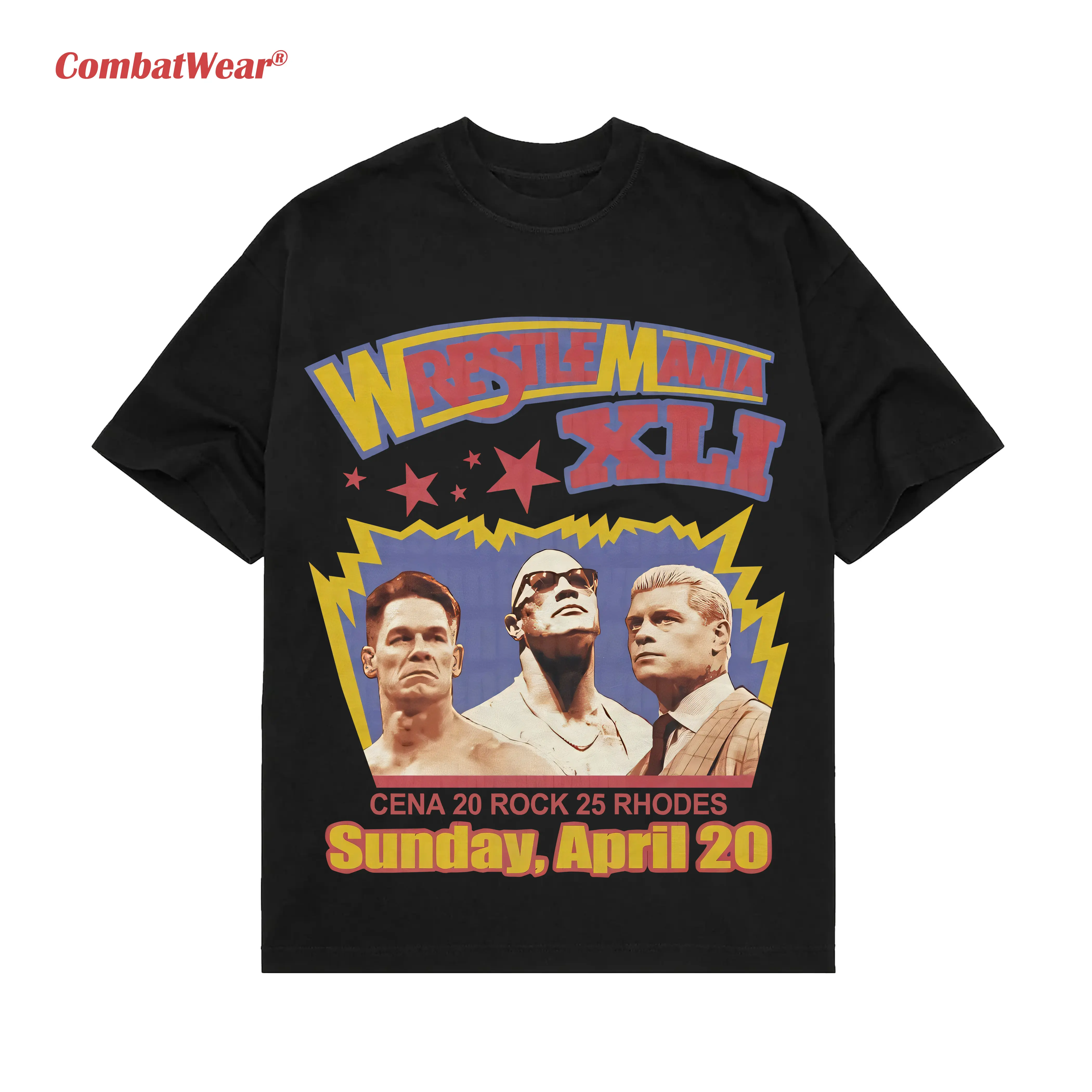 Wrestlemania 25 Tee gallery image 2
