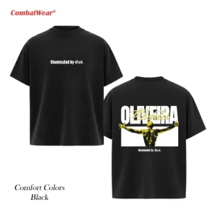Comfort Colors Charles Oliveira Illuminated By God Tee gallery image 3