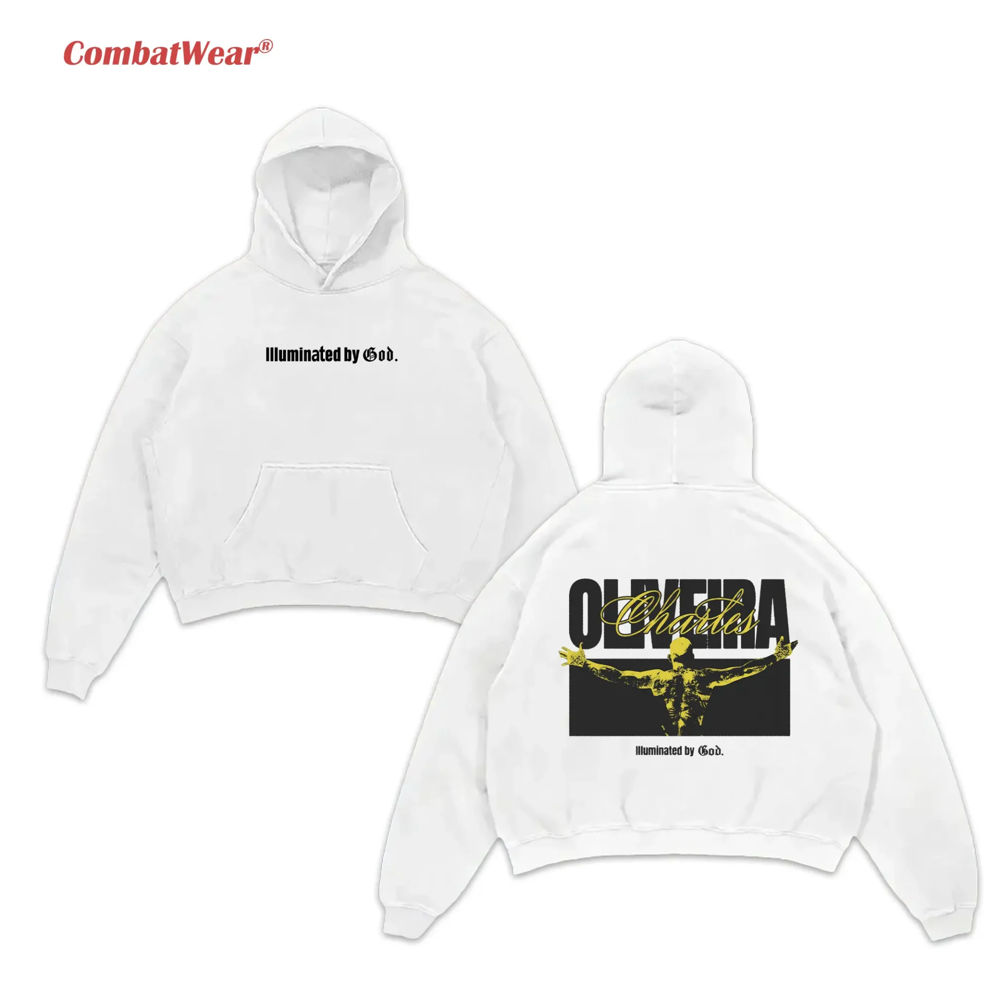 Charles Oliveira Illuminated By God Hoodie gallery image 3