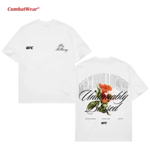 Men's UFC 329 Max Holloway Undeniably Blessed T-Shirt gallery image 3