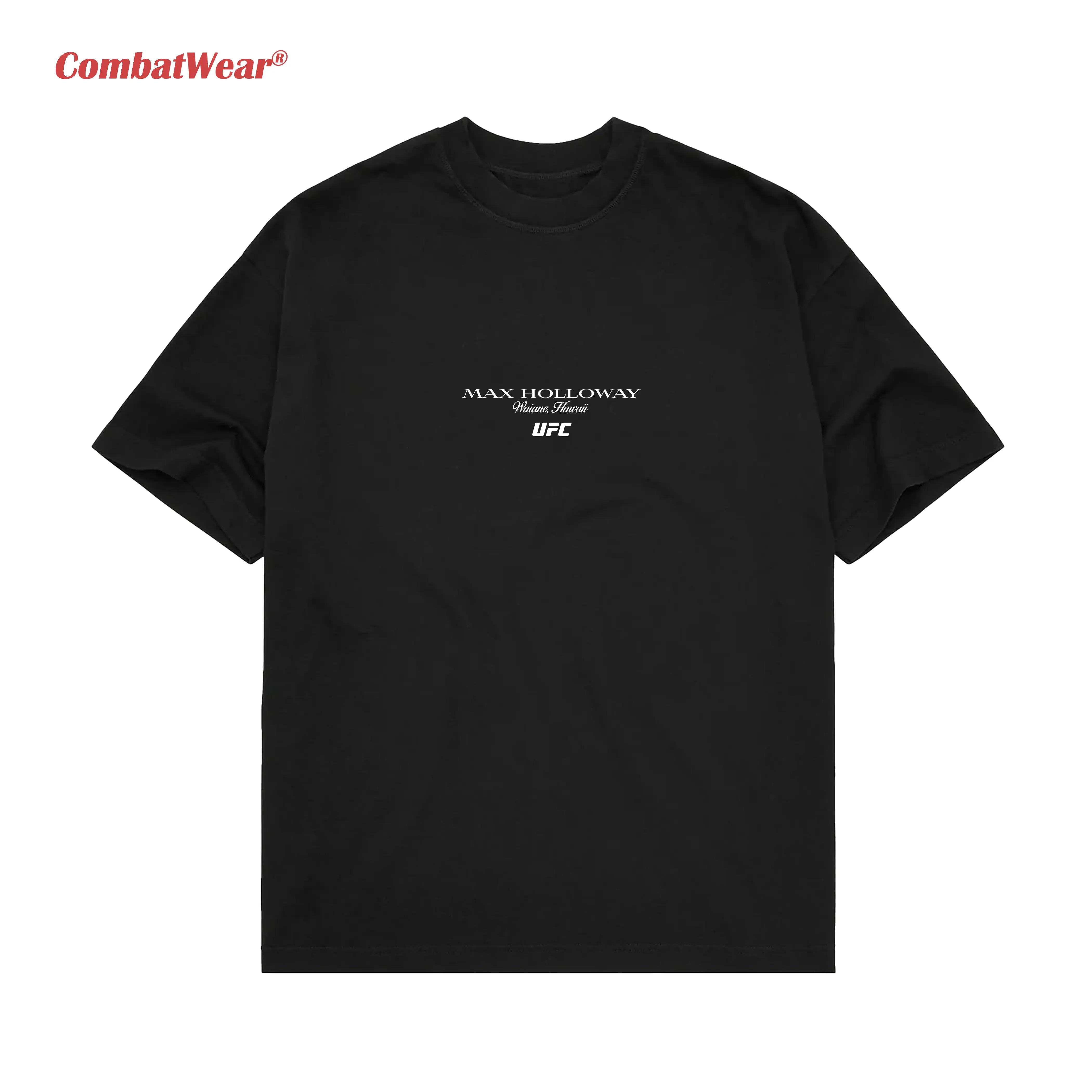 Men's UFC 329 Black Max Holloway Undeniable T-Shirt gallery image 3