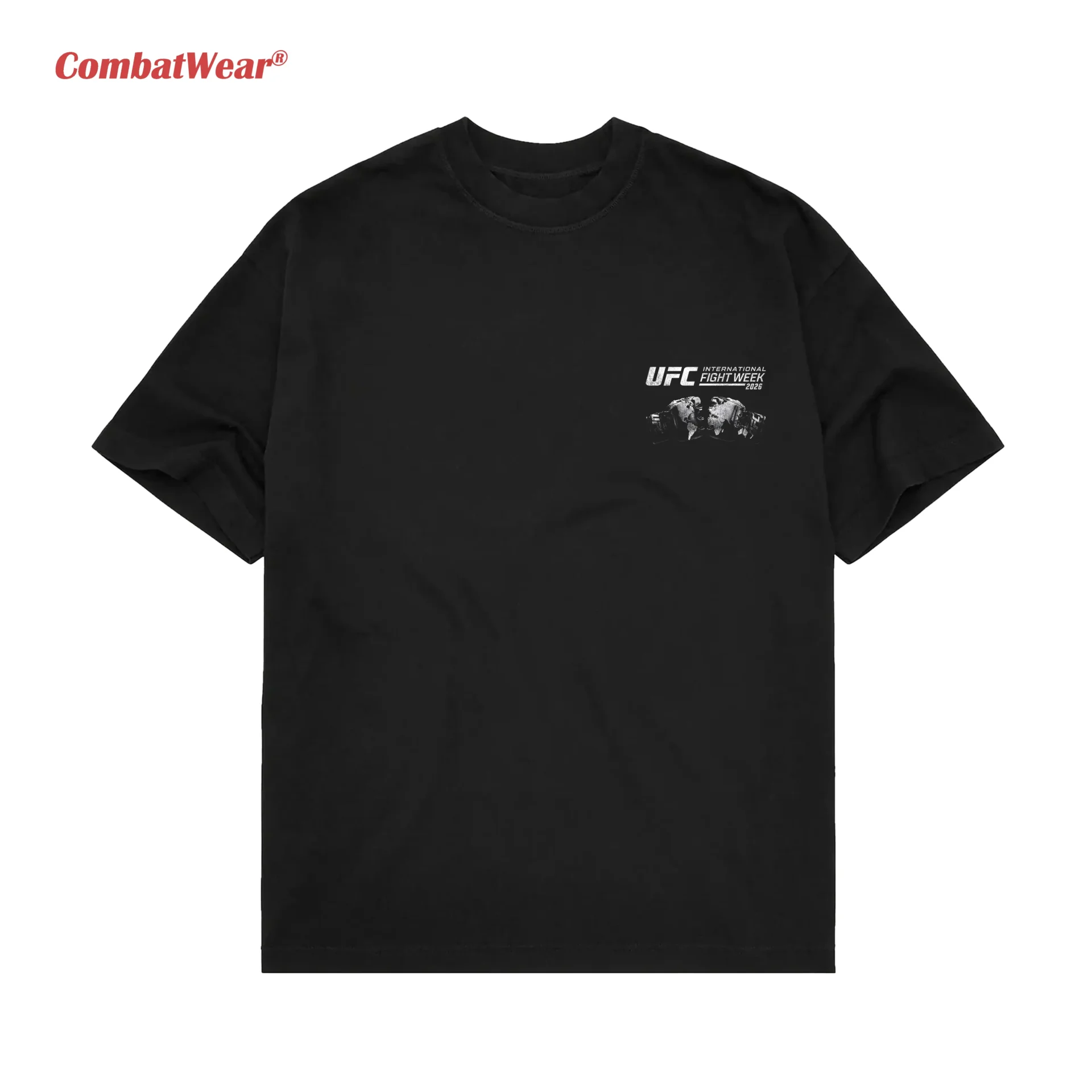 2026 UFC International Fight Week Touch Gloves T-Shirt gallery image 3