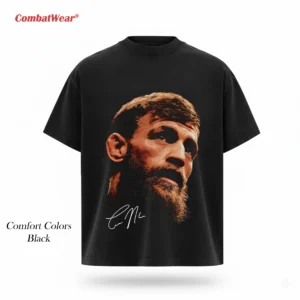 Men's UFC 329 Black Conor McGregor Big Head T-Shirt gallery image 3
