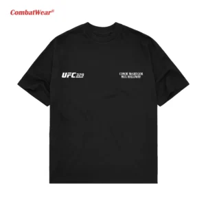 Men's Black UFC 329: McGregor Vs. Holloway 2 Matchup T-Shirt gallery image 3