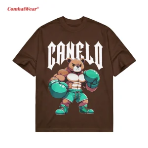 Saul Canelo Alvarez Boxing Bear Tee gallery image 3