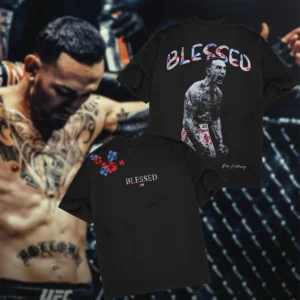 Max Holloway Blessed V2 Tee gallery image 3