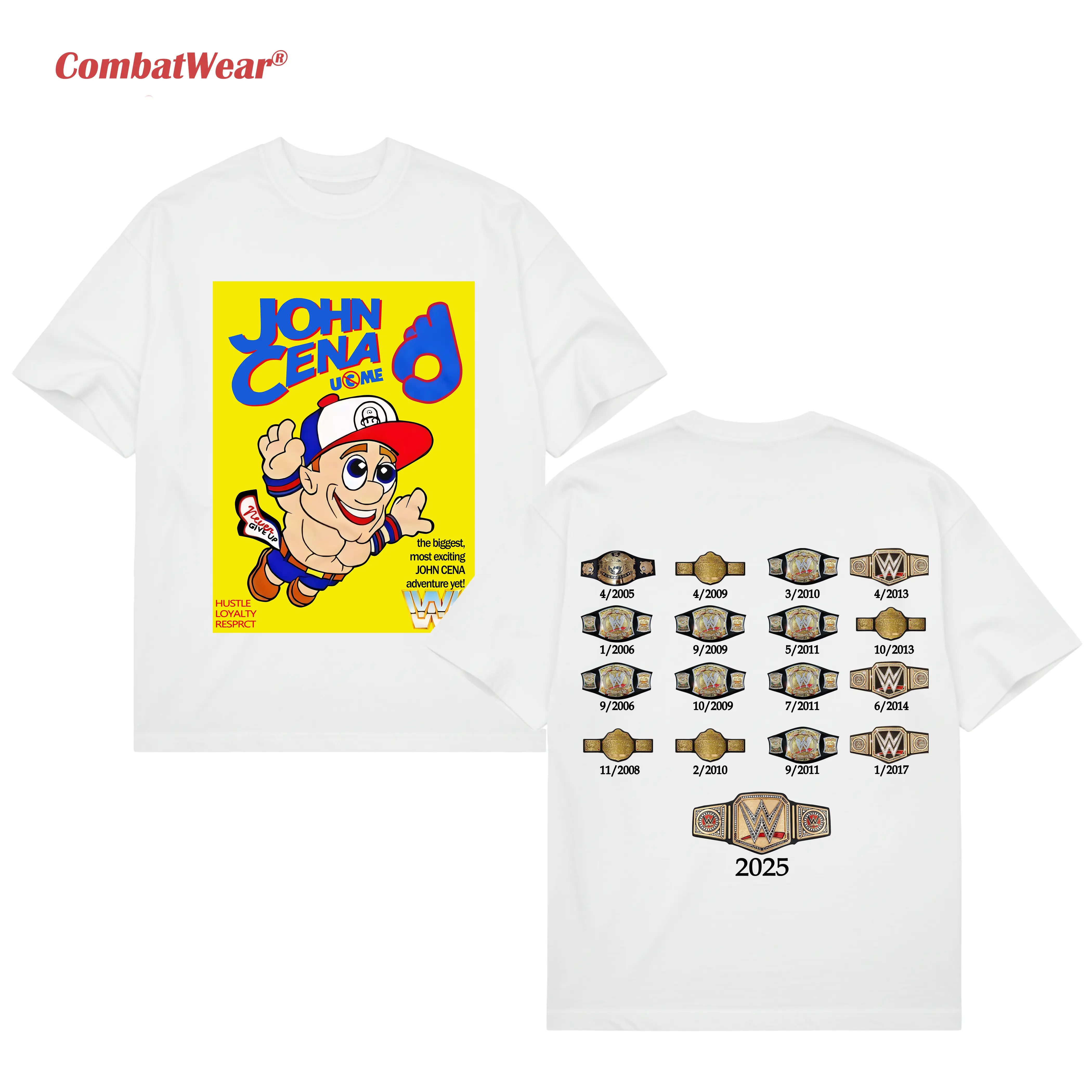 John Cena Mario All Champion Tee gallery image 3