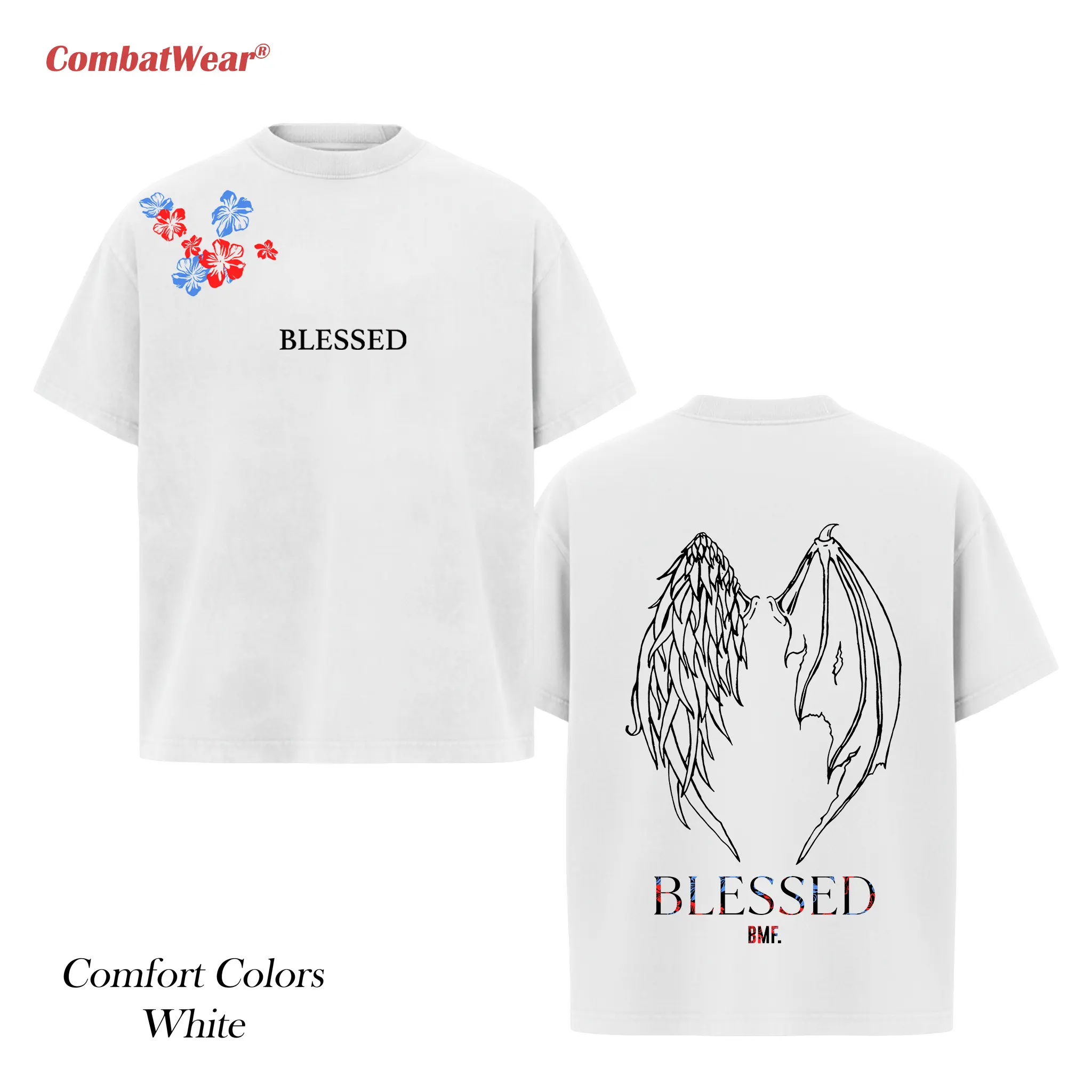 Premium Max Holloway Blessed Wings Tee gallery image 3