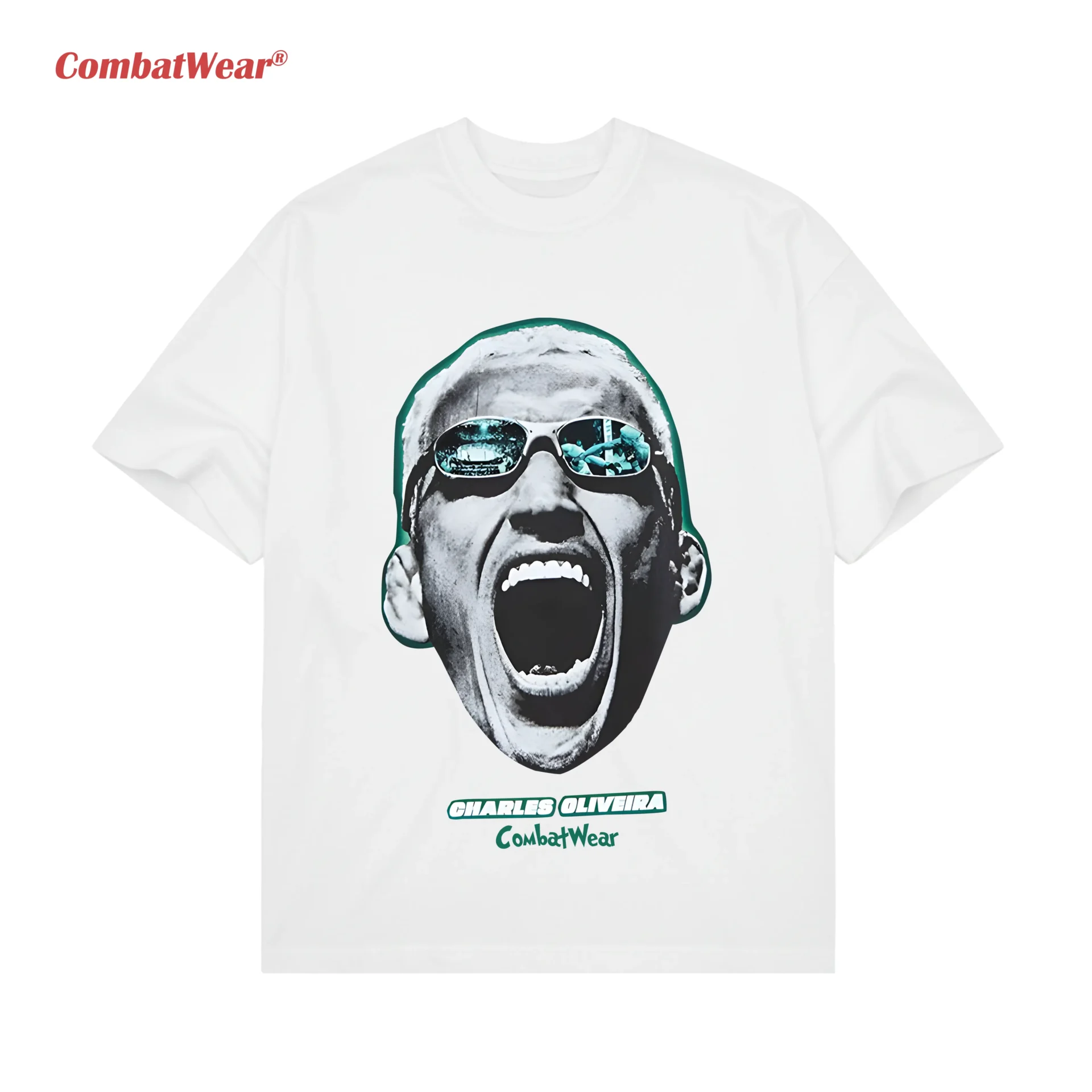Men's UFC Charles Oliveira Oversized T-Shirt gallery image 3