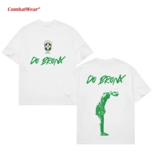 Charles Oliveira Do Bronx Logo NK Brazil Heavy Cotton T-Shirt Do Bronx Tee Retro 90's Style Gift For UFC MMA Fan gallery image 3
