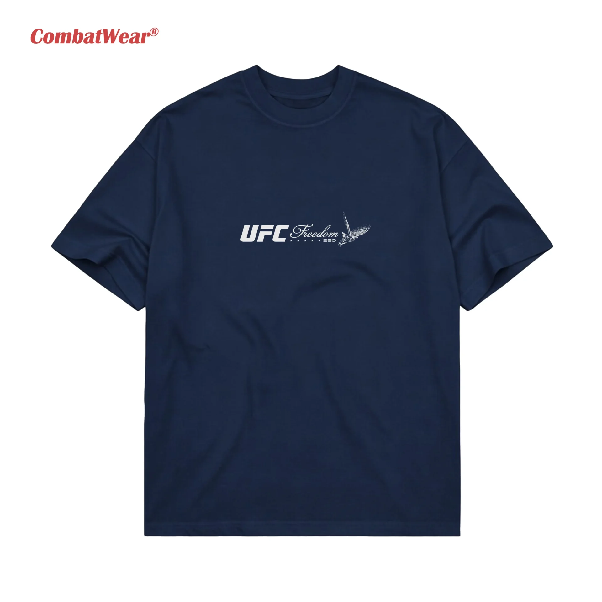 Men's Navy UFC Freedom 250 Patch T-Shirt gallery image 3