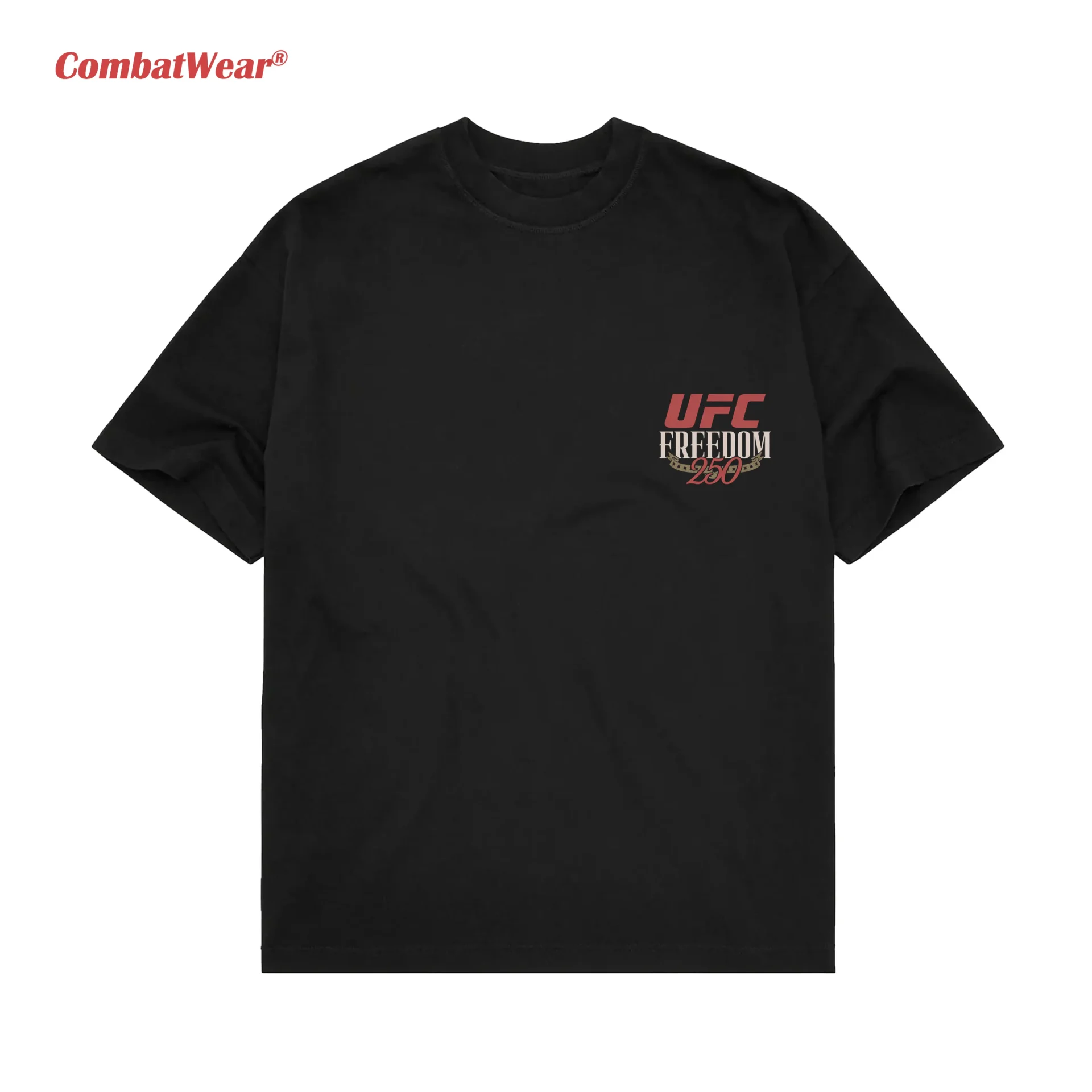 Men's Black UFC Freedom 250 Stars T-Shirt gallery image 3