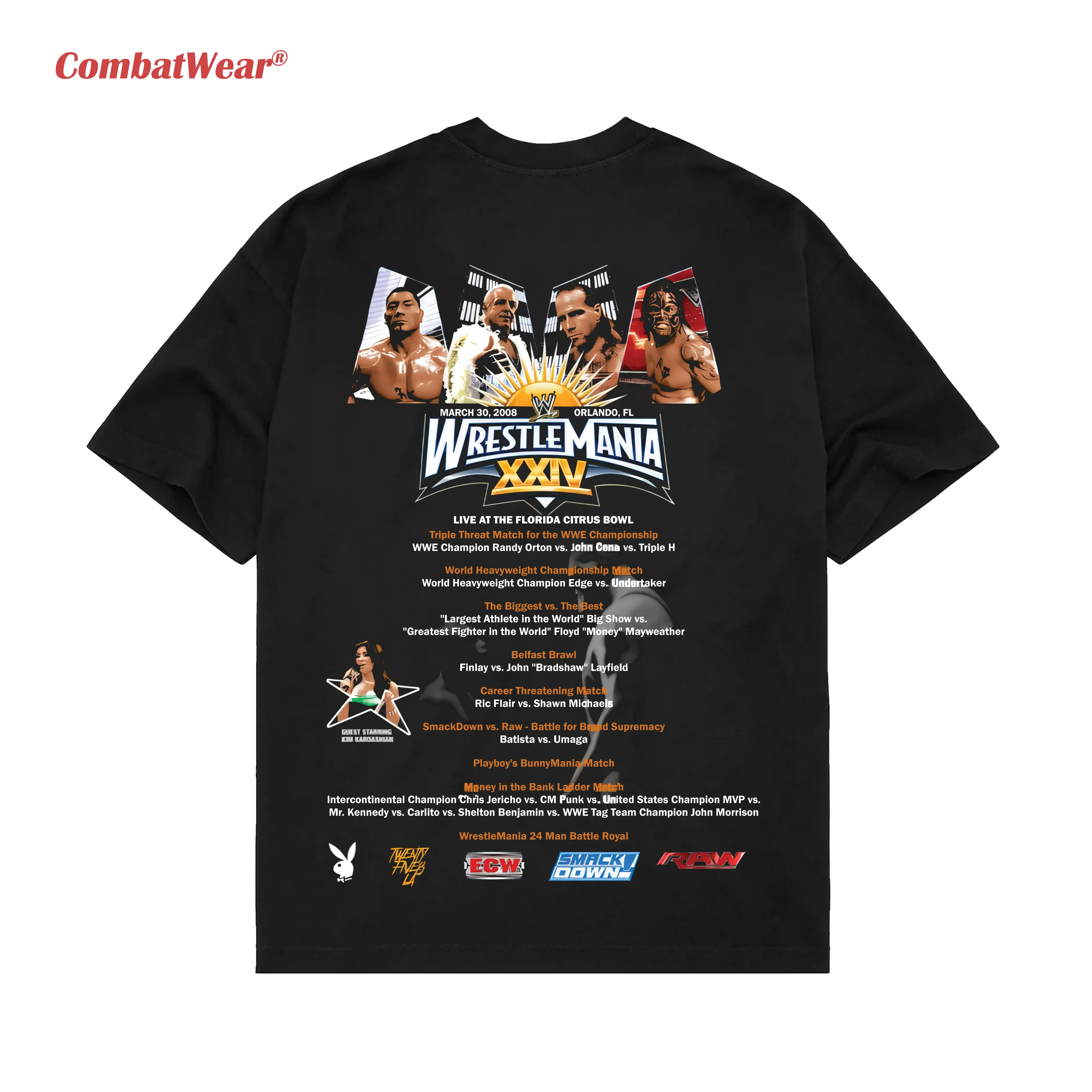 Wrestlemania 24 Tee gallery image 3